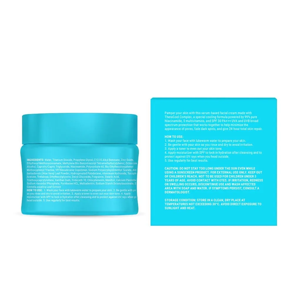Fresh Skinlab Jeju Aloe Ice 3 in 1 Niacinamide Dark Spot Serum Cream 40ml