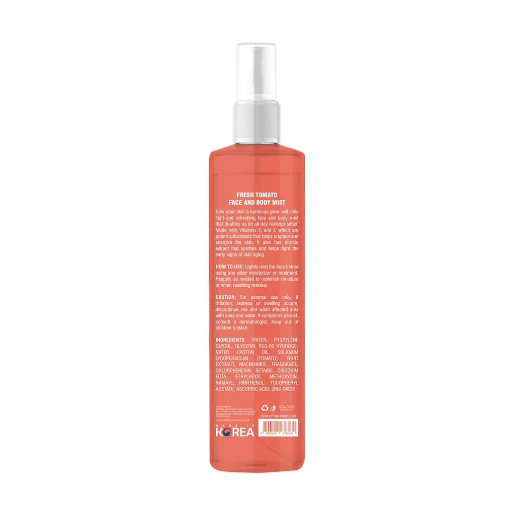 FRESH Skinlab Tomato Glass Skin 3in1 Vit C Brightening Face & Body Mist 150ml (New Look)