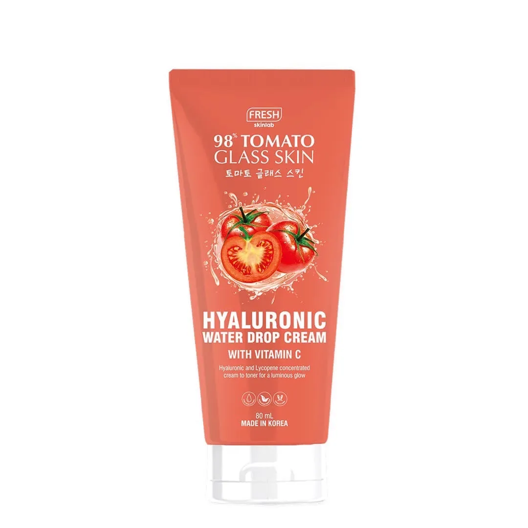 Fresh Skinlab Tomato Glass Skin Hyaluronic Water Drop Cream 80ml
