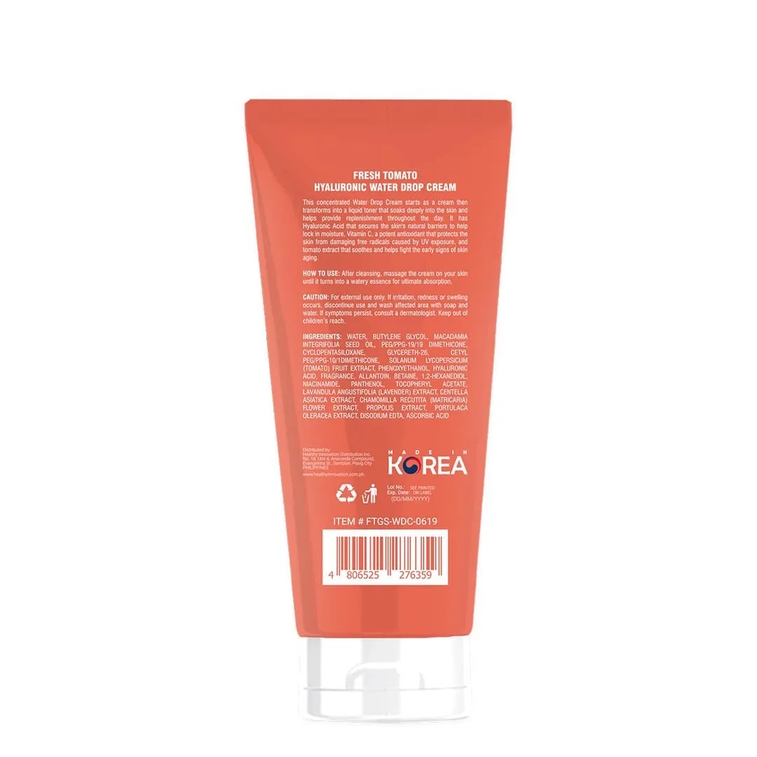 Fresh Skinlab Tomato Glass Skin Hyaluronic Water Drop Cream 80ml