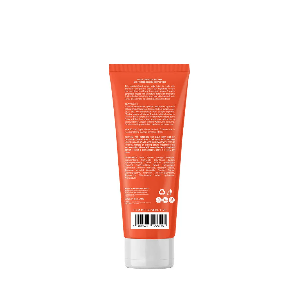 Fresh Skinlab Tomato Glass Skin Vit C - Hya Serum Body Lotion 330ml