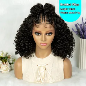 Frontal Cornrow lace  front Wig
