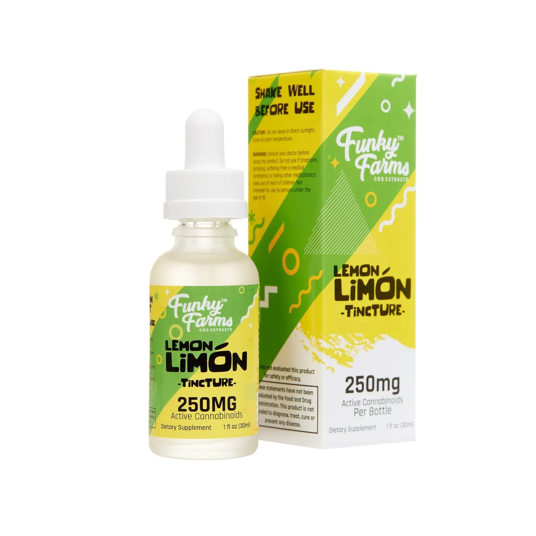 FUNKY FARMS SUBLINGUAL TINCTURE | LEMON LIMON