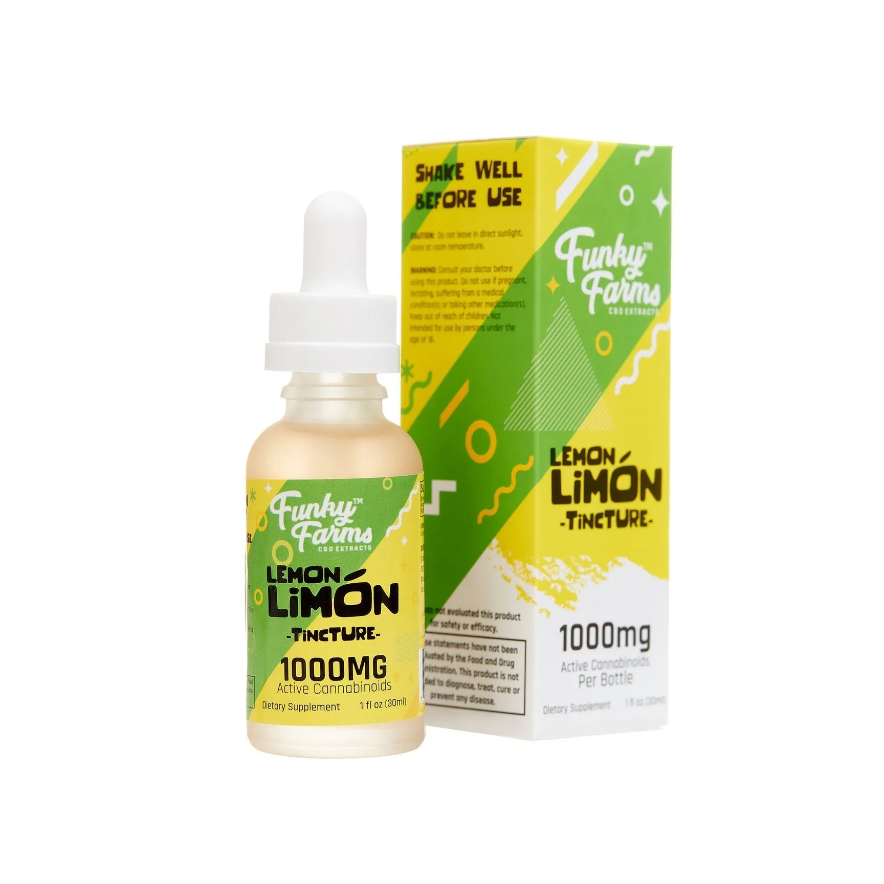 FUNKY FARMS SUBLINGUAL TINCTURE | LEMON LIMON