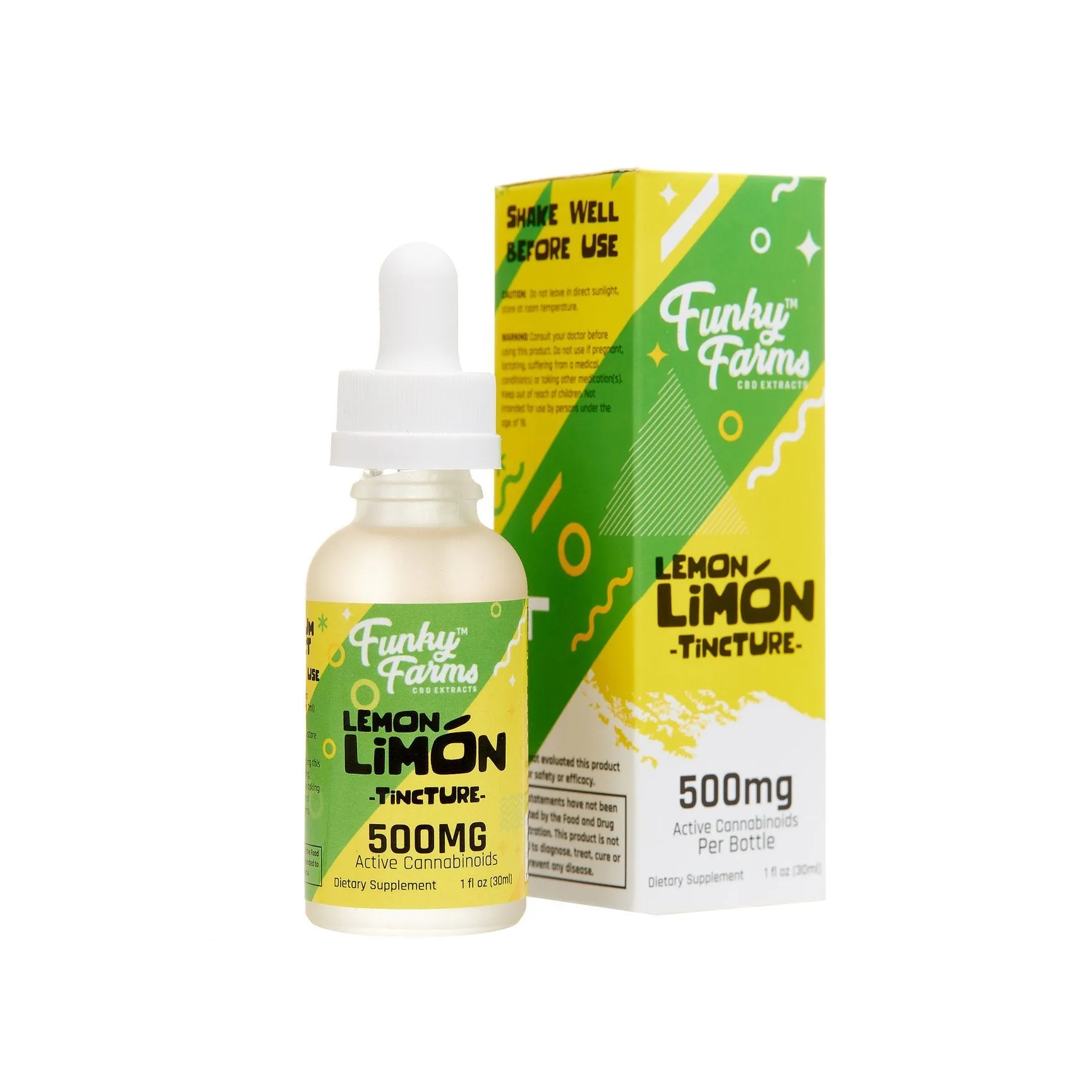 FUNKY FARMS SUBLINGUAL TINCTURE | LEMON LIMON