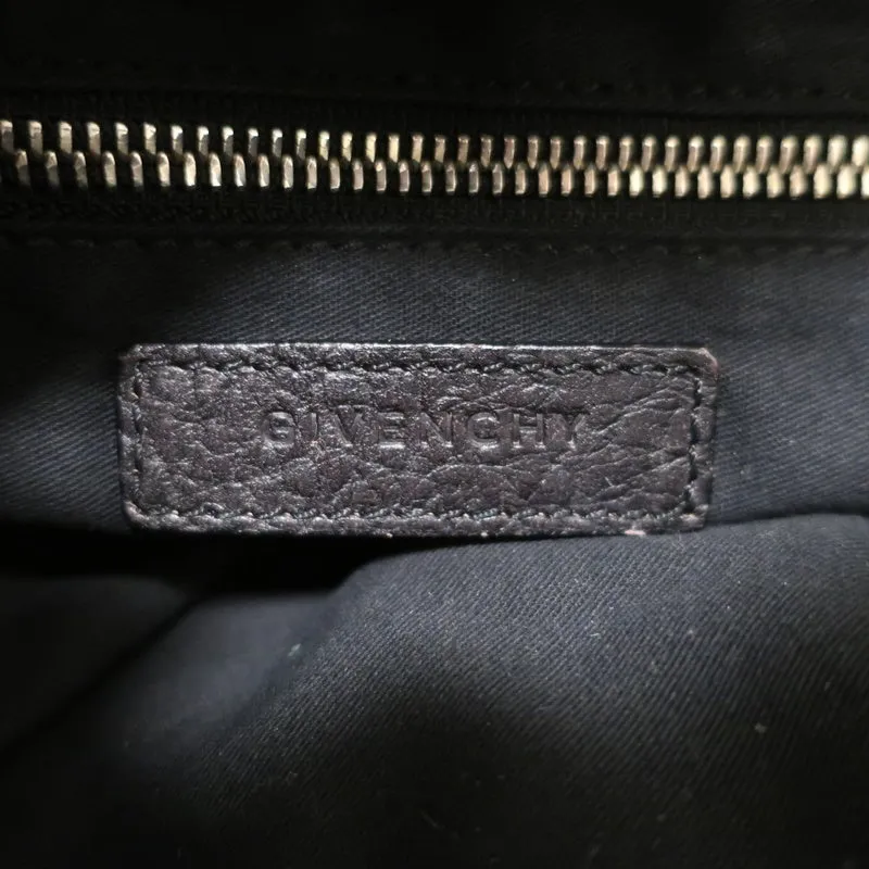 Givenchy Extra Large Hobo Black Grained Leather Shoulder Bag