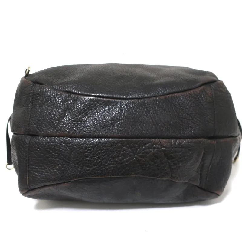 Givenchy Extra Large Hobo Black Grained Leather Shoulder Bag
