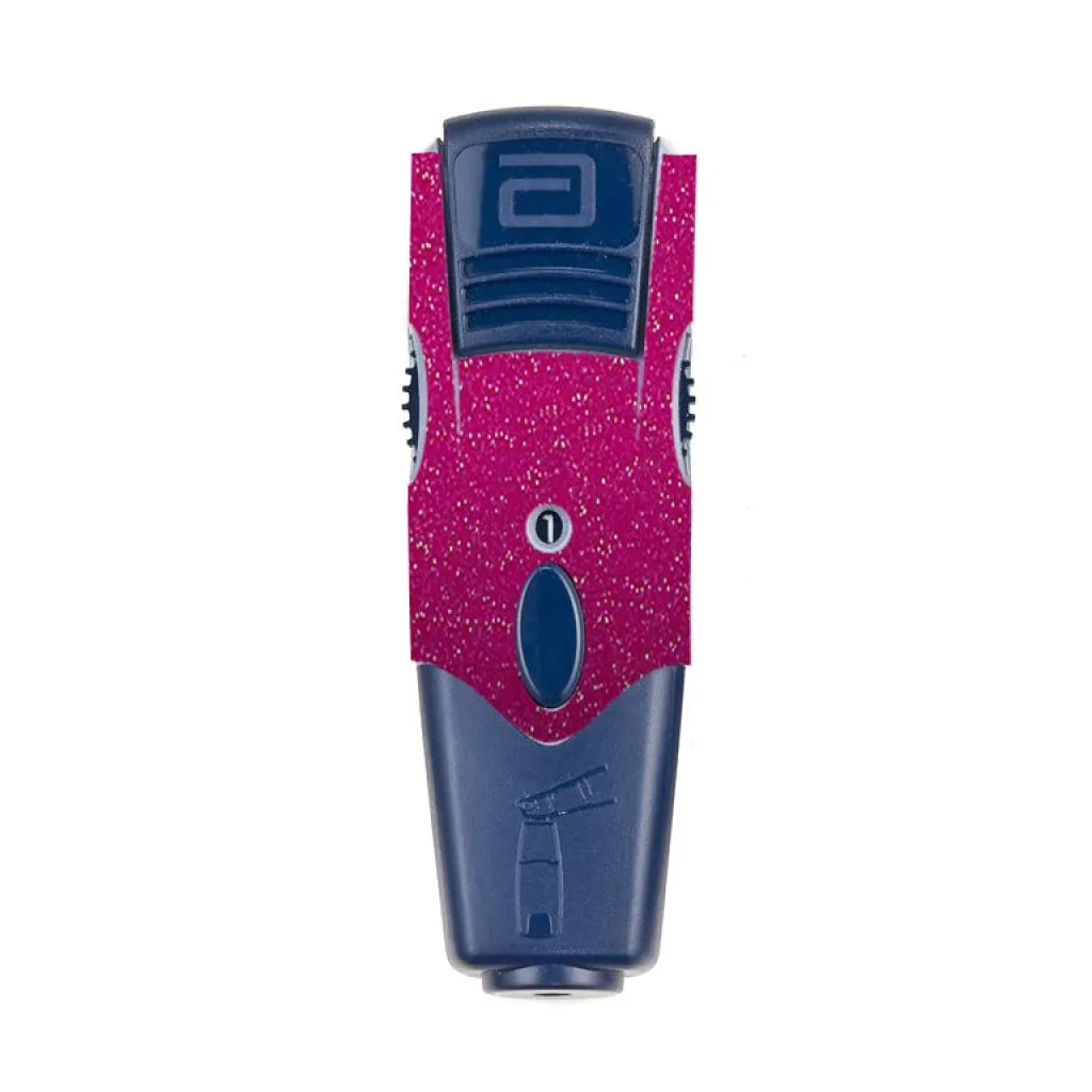 Glitter - Choose your colour - Abbott Lancing Device Sticker (Front Only)