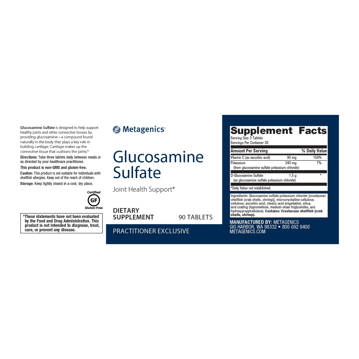 Glucosamine Sulfate <br>Joint Health Support*