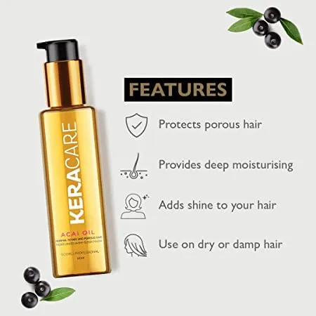 Godrej Professional Acai Oil For Porous or Treated Hair, 100 ml