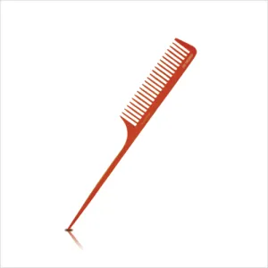 GOMCOMB Wide Tooth Rat Tail Comb (GC11BT)