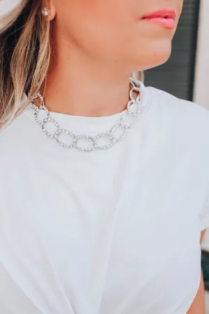 Gonna Get This Chain Necklace - Silver