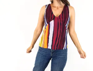 Gorman   Mangkaja earthy print top size 8