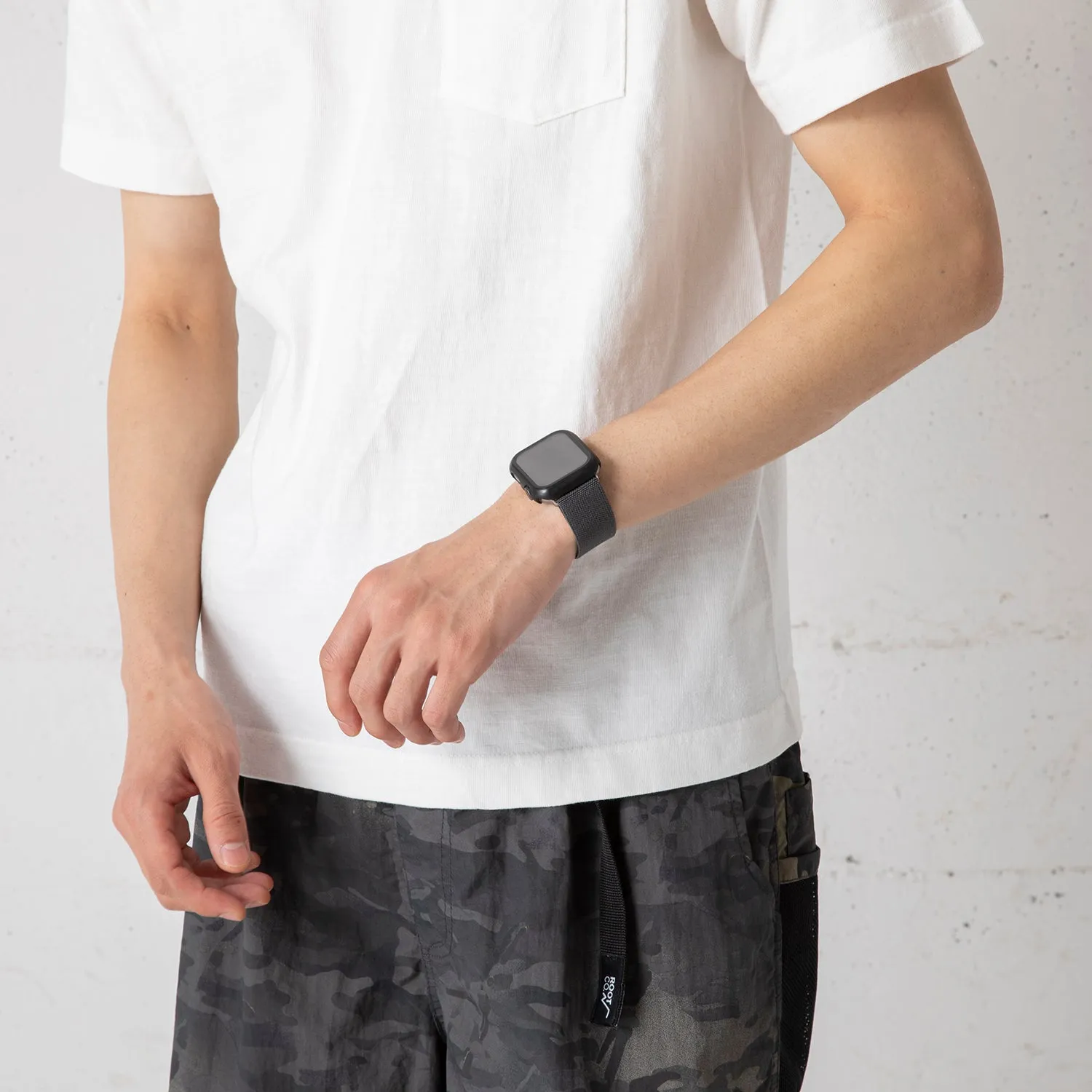 GRAMAS | グラマス　B& × GRAMAS COLORS MARINE NATIONALE STRAP ULTRA エラスティックループ for Apple Watch (49/45/44/42mm)