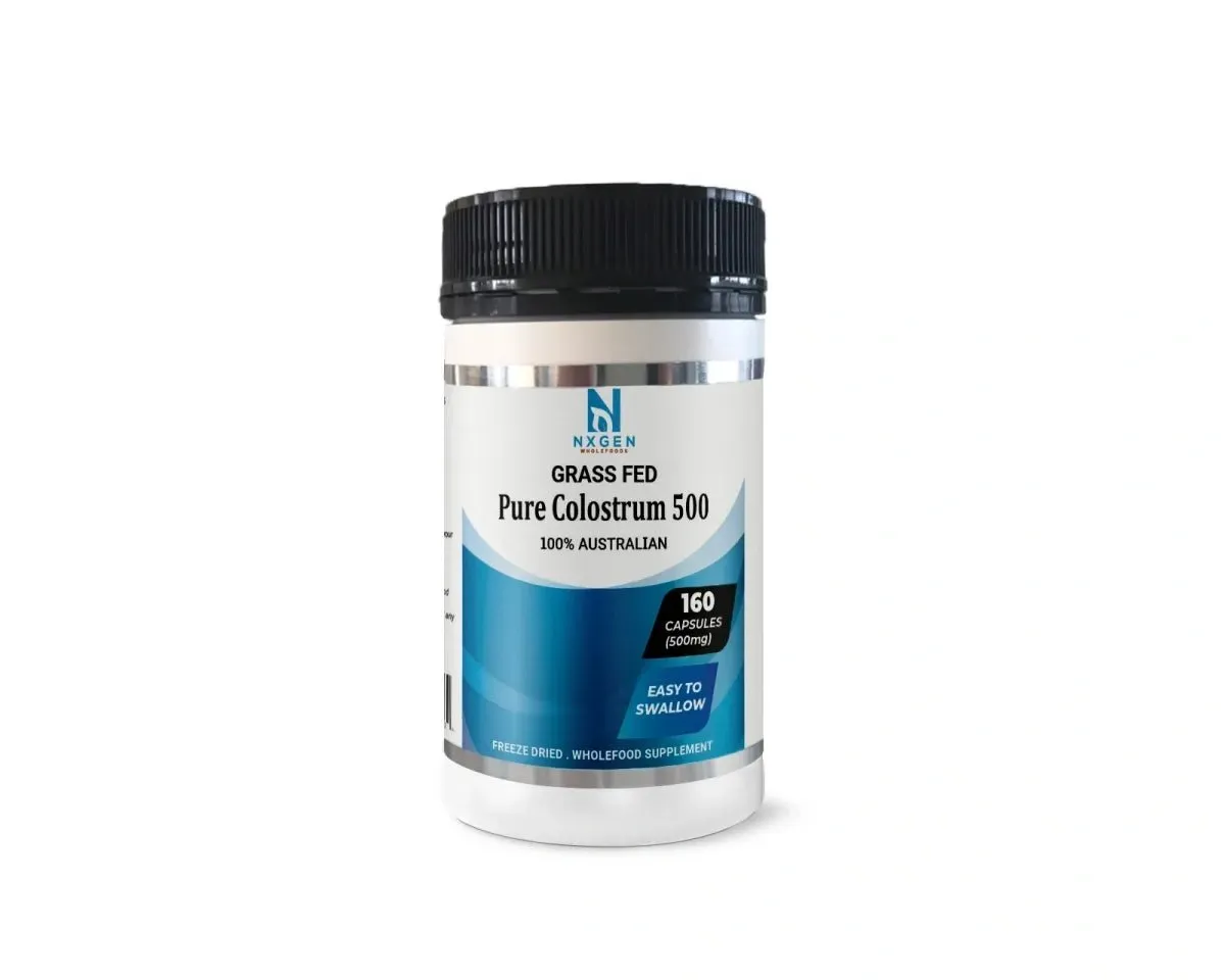 Grass Fed Pure Colostrum Capsules - 160 Capsules