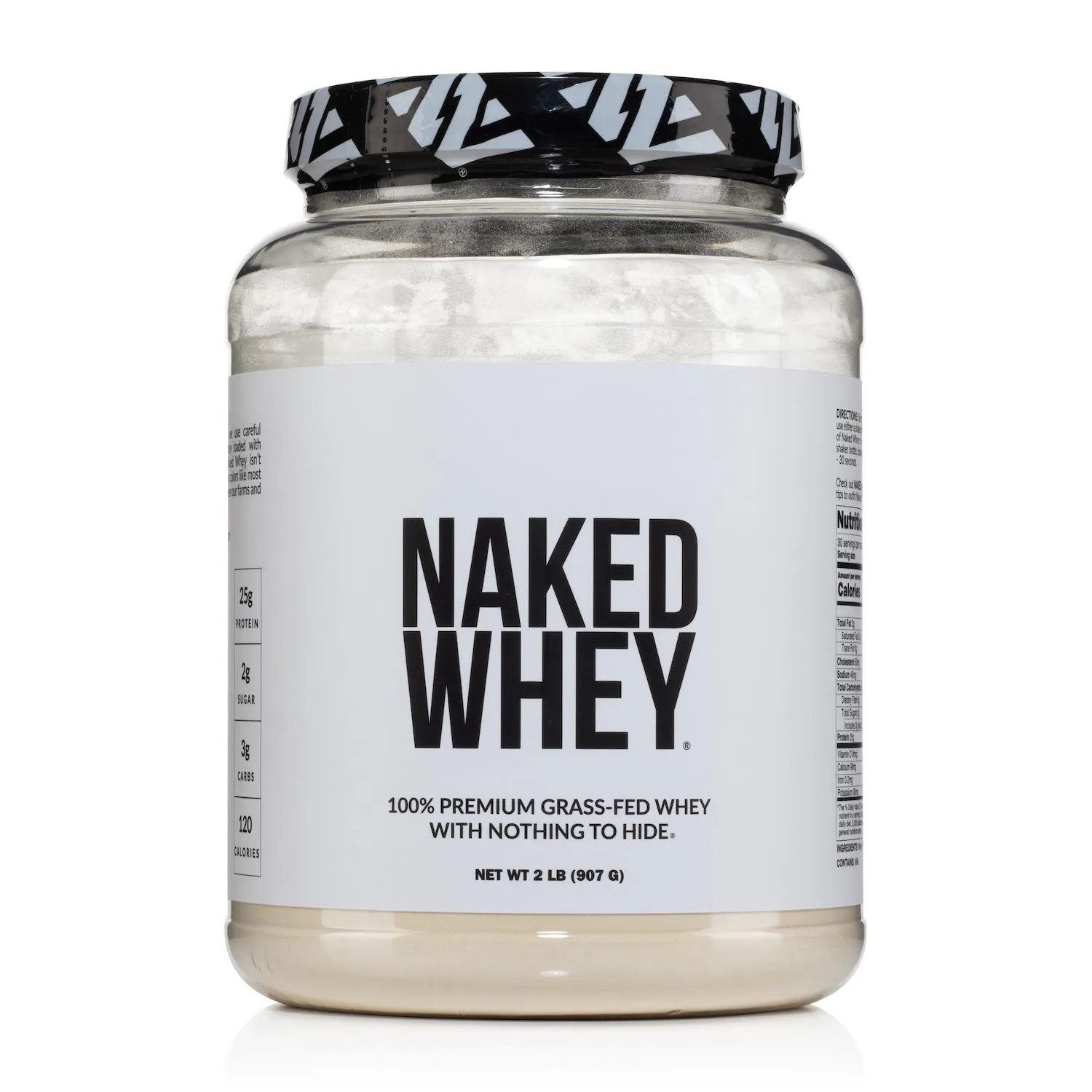Grass Fed Whey Protein Powder | Naked Whey - 2lb