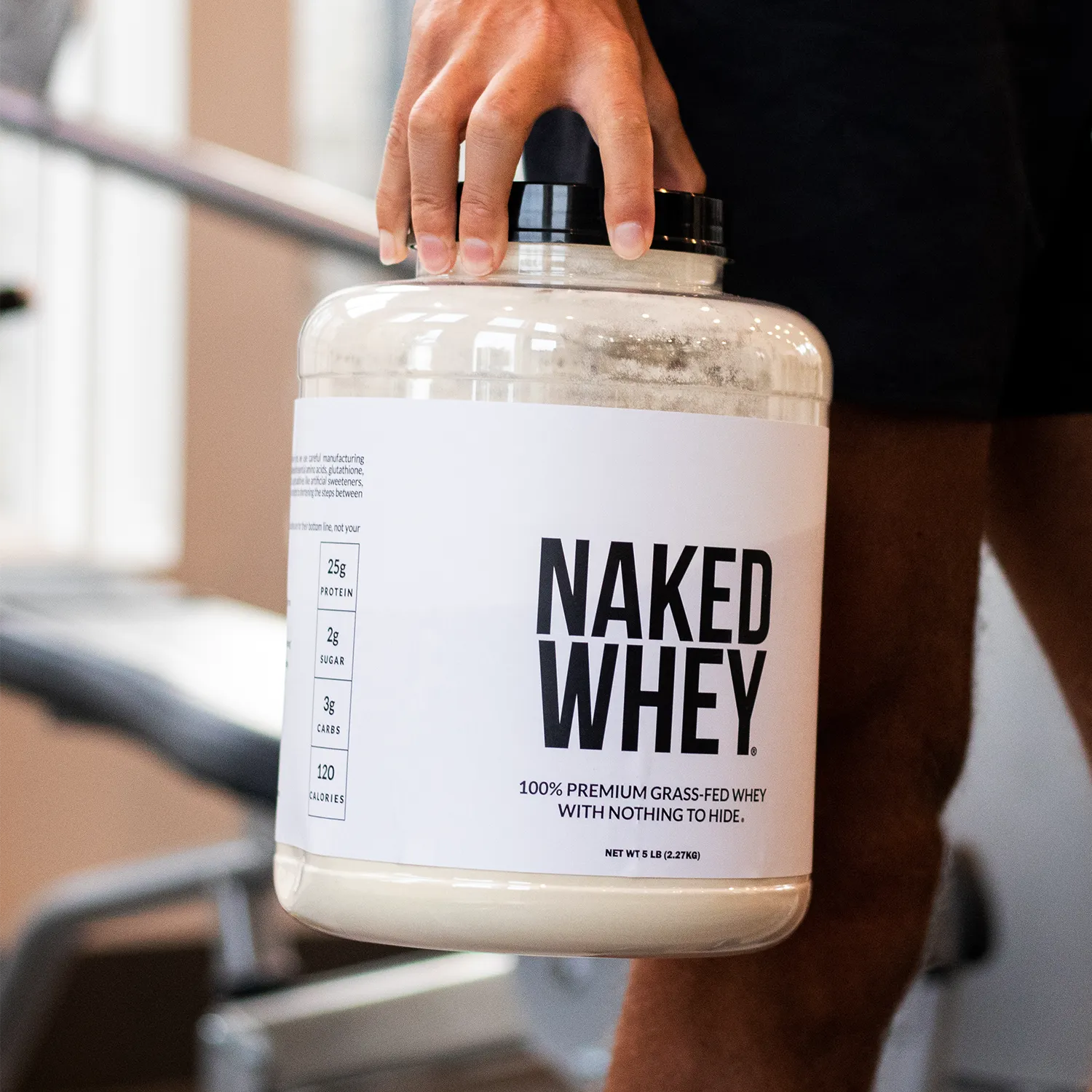 Grass Fed Whey Protein Powder | Naked Whey - 2lb