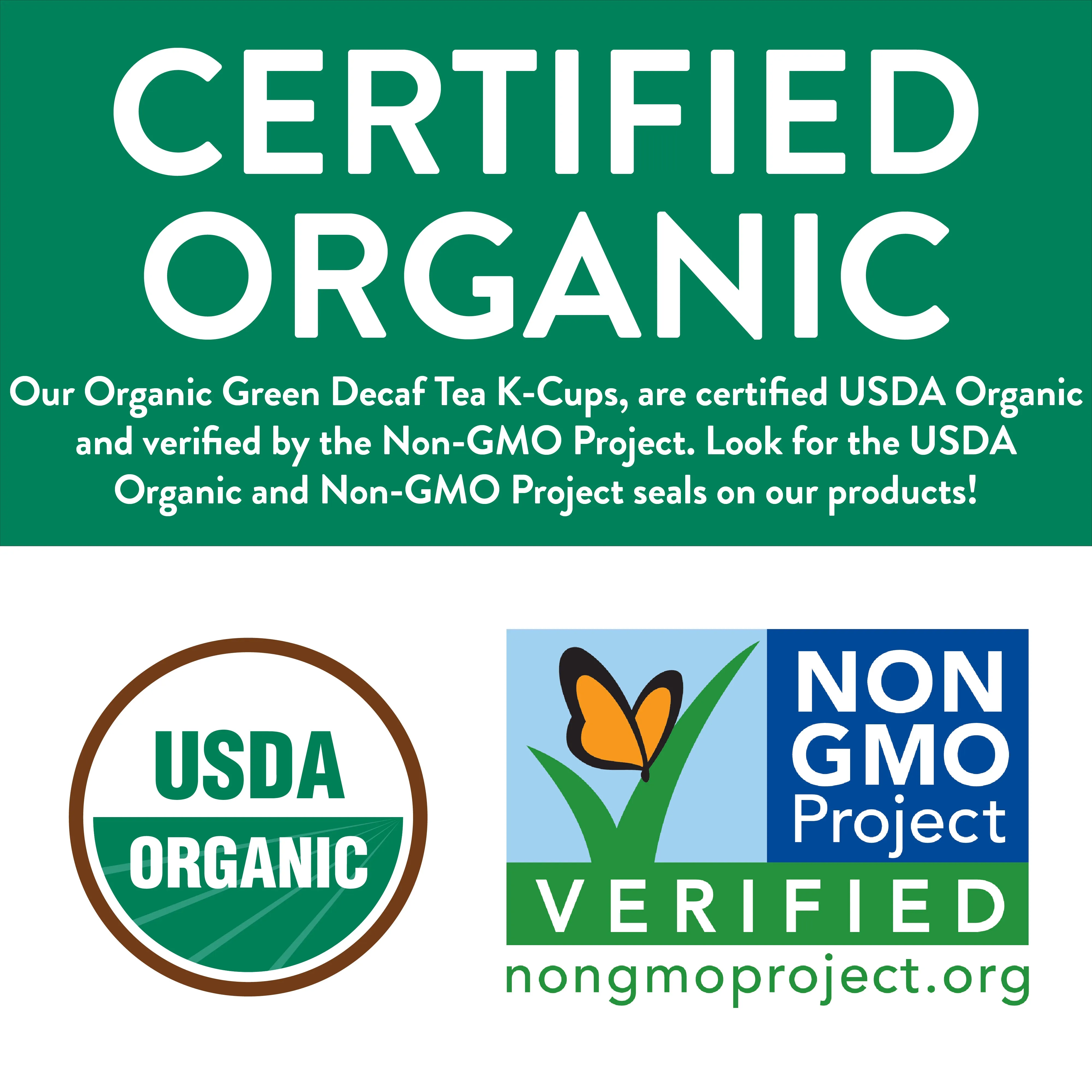Green Decaf Tea K-Cup Pods