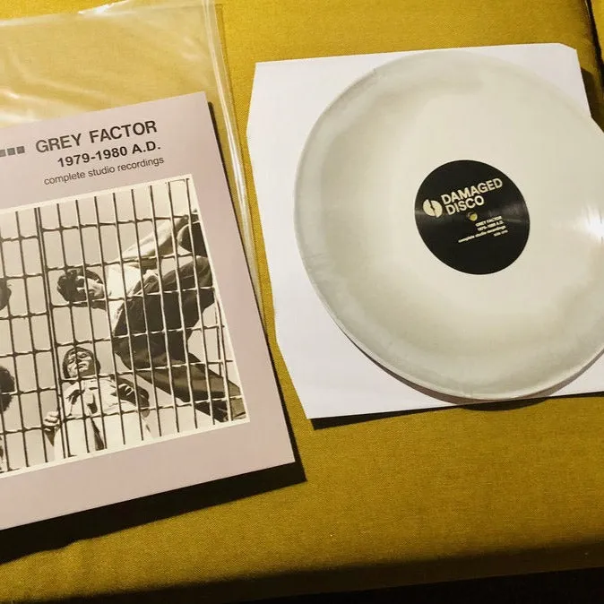 Grey Factor – 1979-1980 A.D. (Complete Studio Recordings) [IMPORT MARBLED GREY VINYL] - New LP