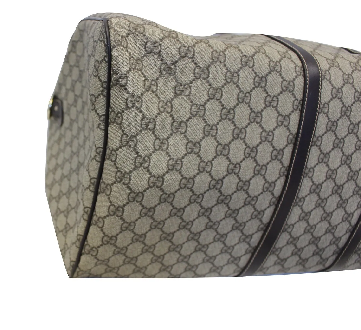 GUCCI GG Plus Large carry-on Duffle Shoulder Bag 206500