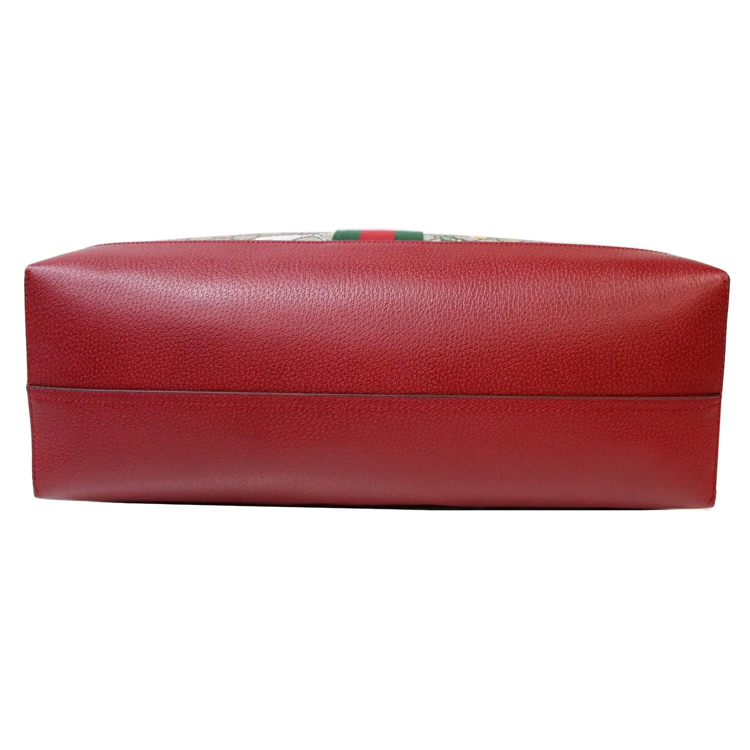GUCCI Ophidia GG Flora Medium Tote Bag Red 547947