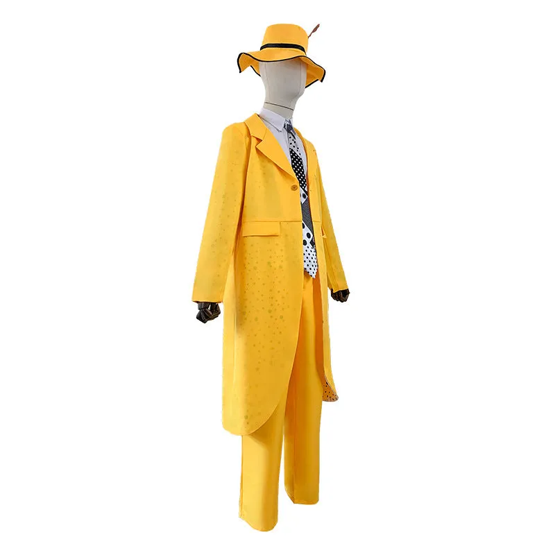 Halloween The Mask Jim Carrey Cosplay Costumes 1701