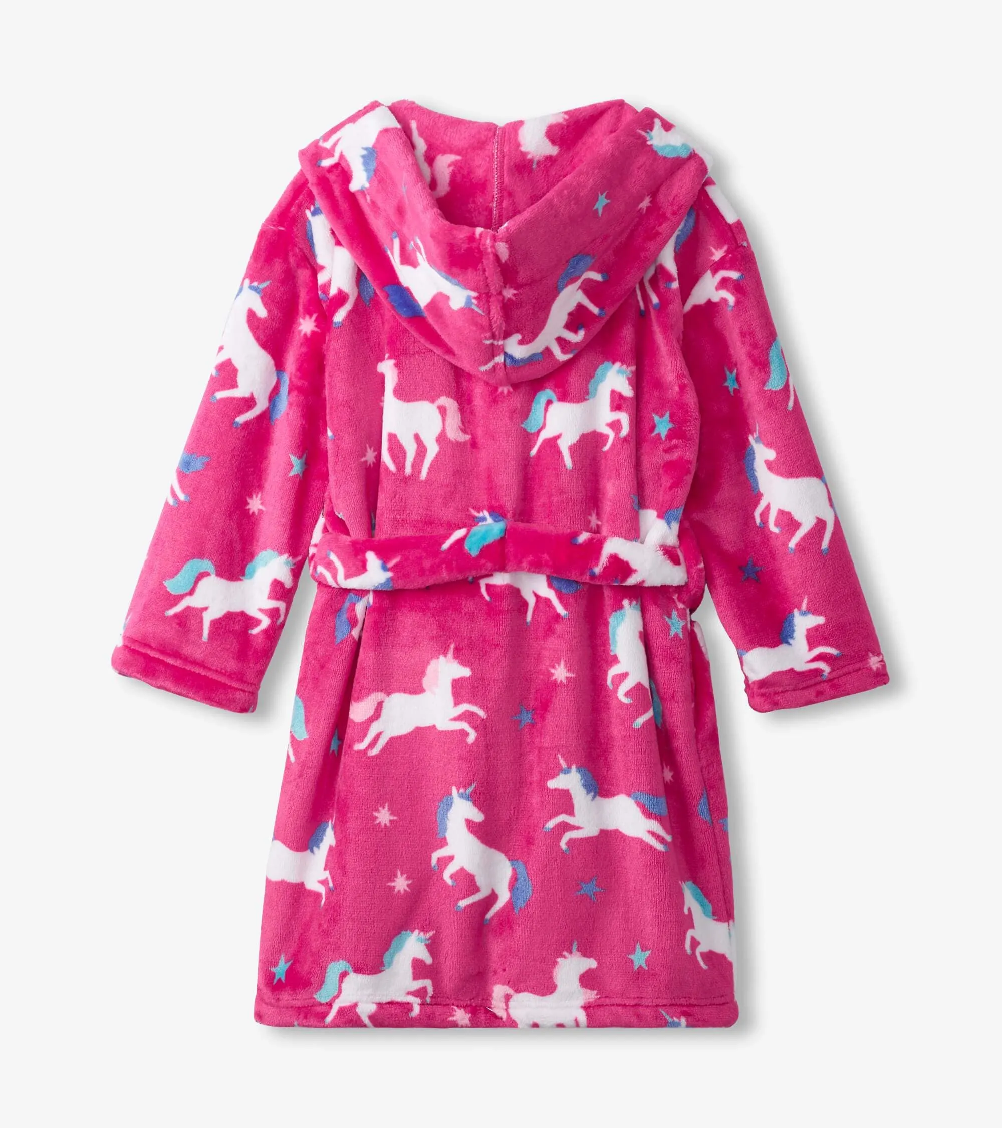 Hatley 'Twinkle Unicorns' Fleece Bathrobe