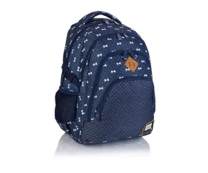 Head - Bow Dots - 3 Compartment Backpack