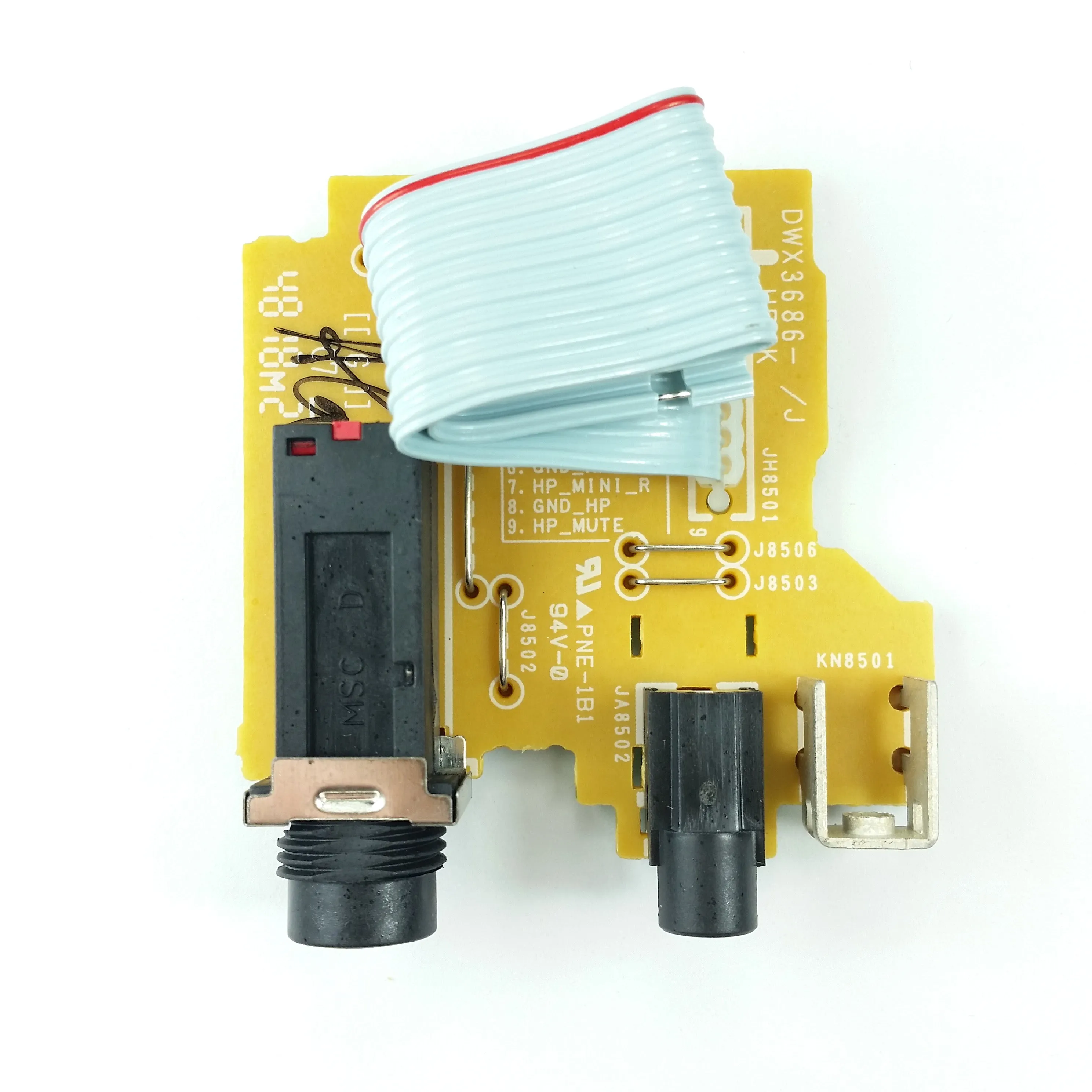 Headphones phone jack pcb board for Pioneer DJM-S9