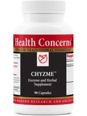 Health Concerns, Chzyme, 90 ct