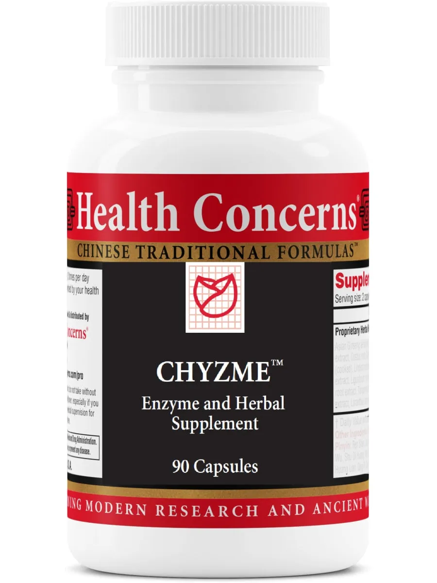 Health Concerns, Chzyme, 90 ct
