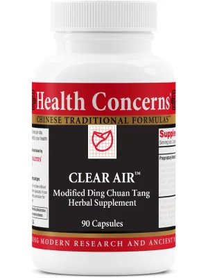 Health Concerns, Clear Air, 90 ct
