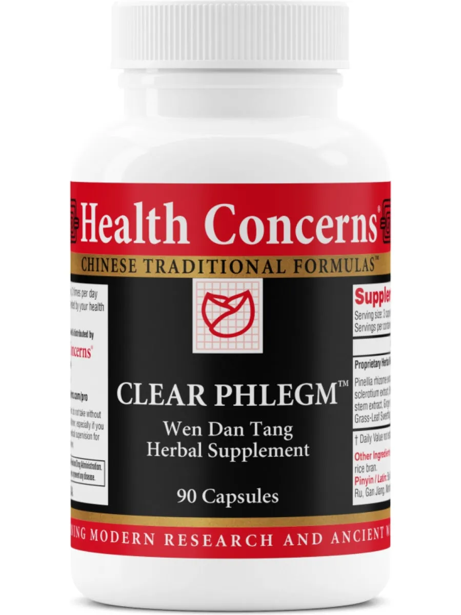 Health Concerns, Clear Phlegm, 90 ct