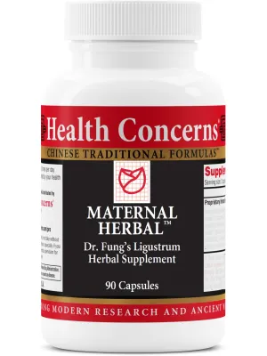Health Concerns, Maternal Herbal, 90 ct