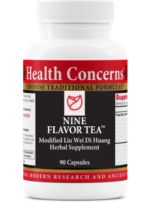 Health Concerns, Nine Flavor Tea, 90 ct