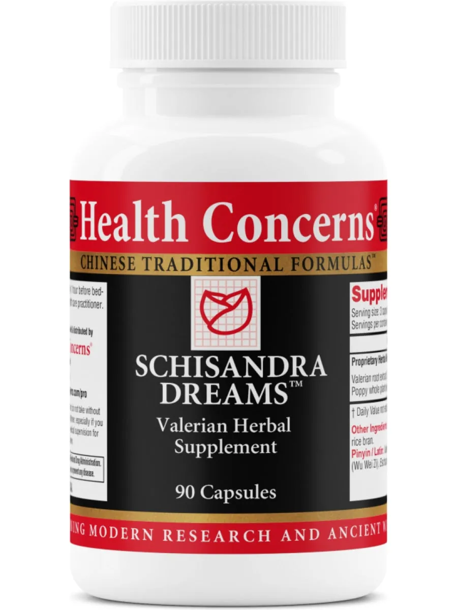 Health Concerns, Schisandra Dreams, 90 ct