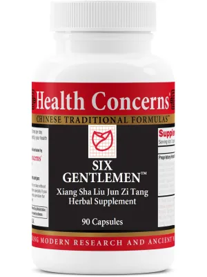 Health Concerns, Six Gentlemen, 90 ct