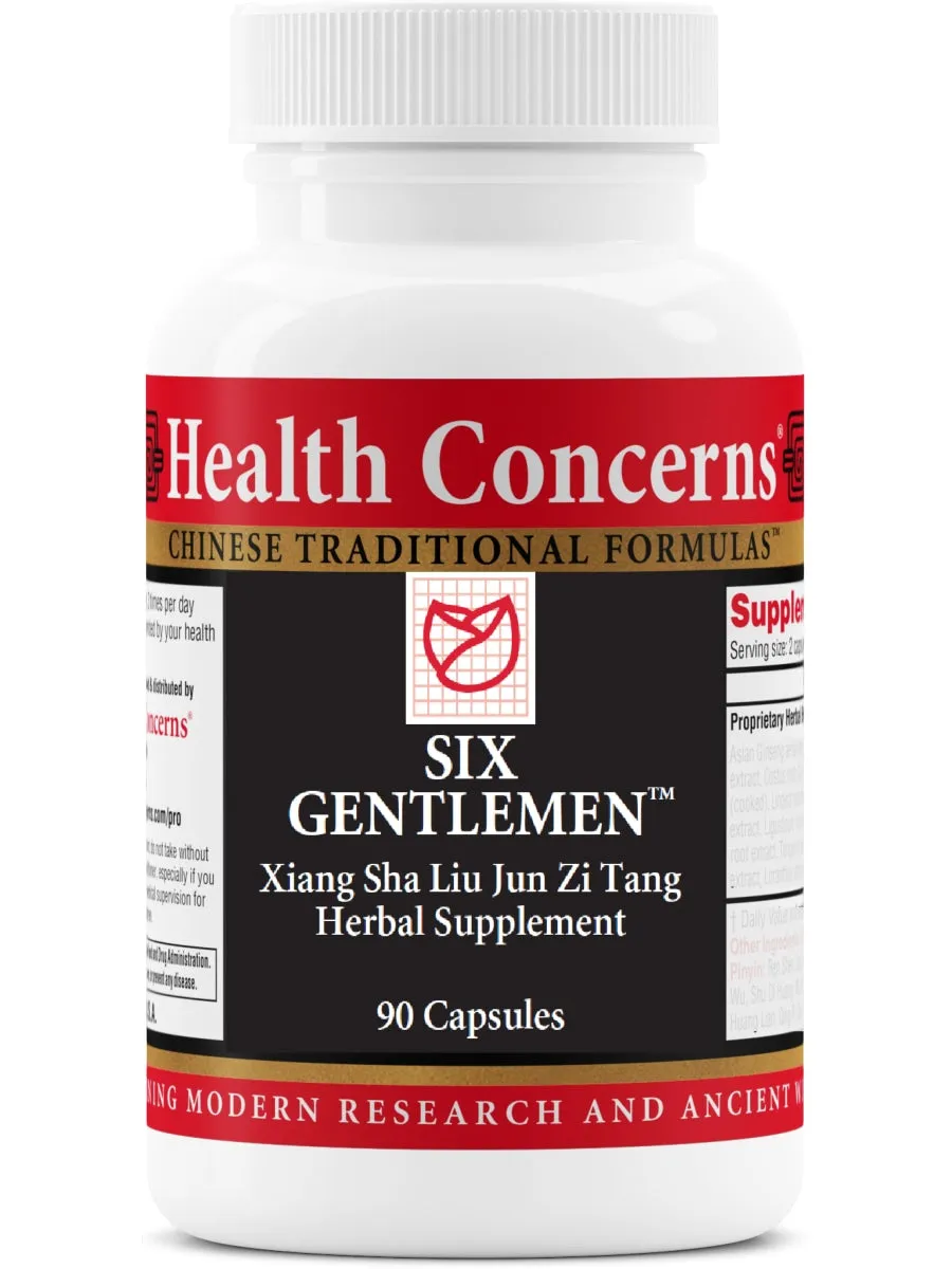 Health Concerns, Six Gentlemen, 90 ct