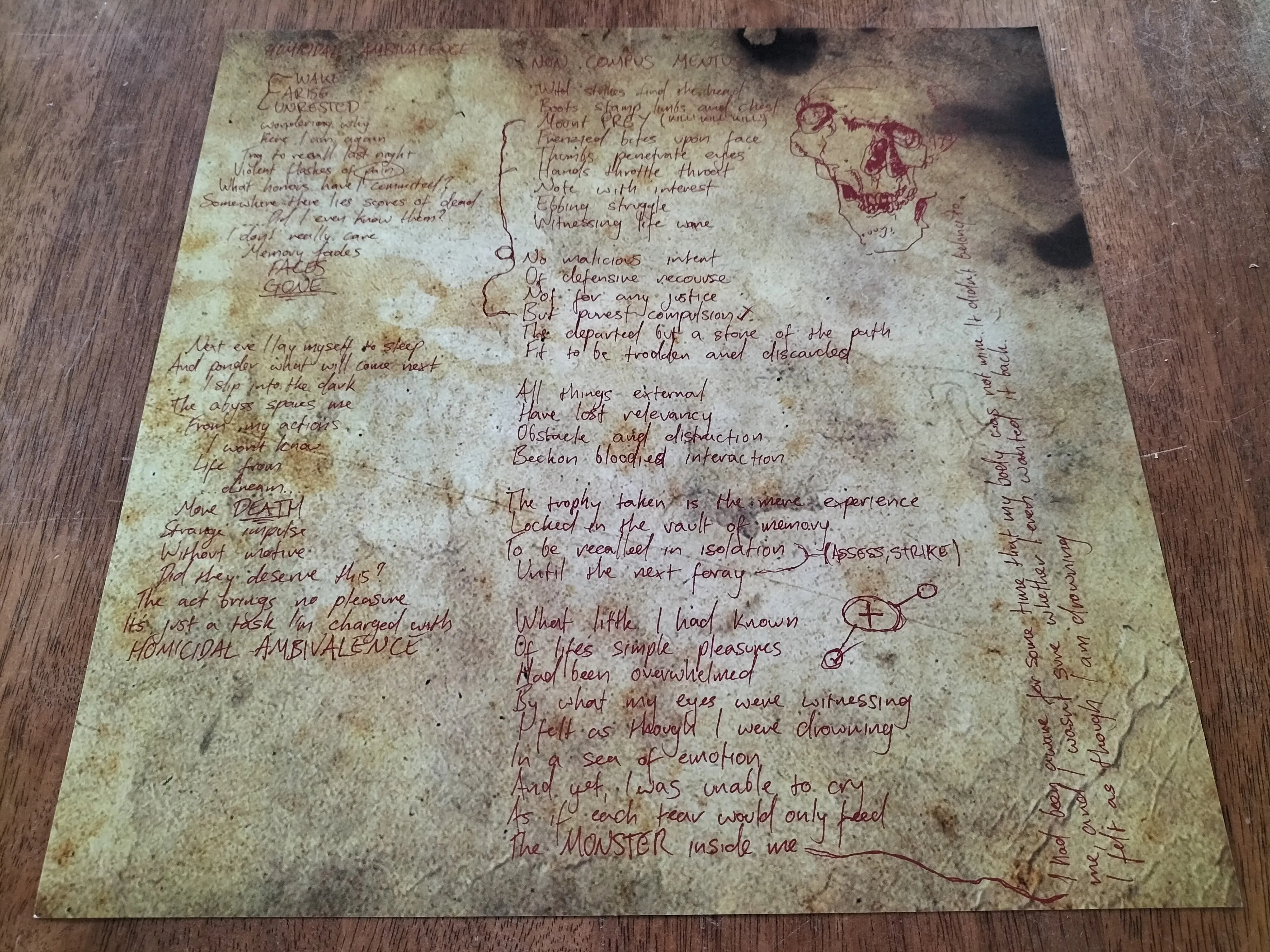 HEBEPHRENIQUE (AUS) - Non Compos Mentis 12" EP