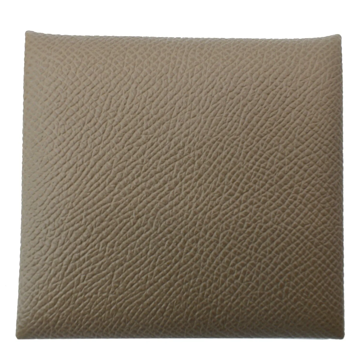 HERMES Bastia Change Purse Epsom Leather Wallet Etoupe
