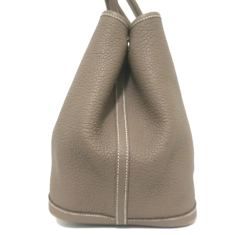 Hermes Garden Party 36 MM Tote Etoupe Leather