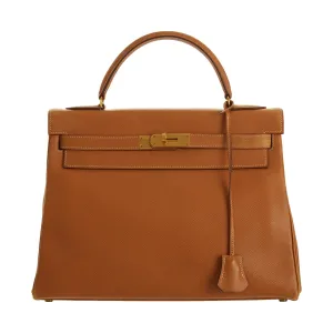 Hermes Gold Kelly 32