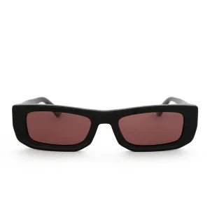 HEUMAN: BLACK w/ WINE LENS