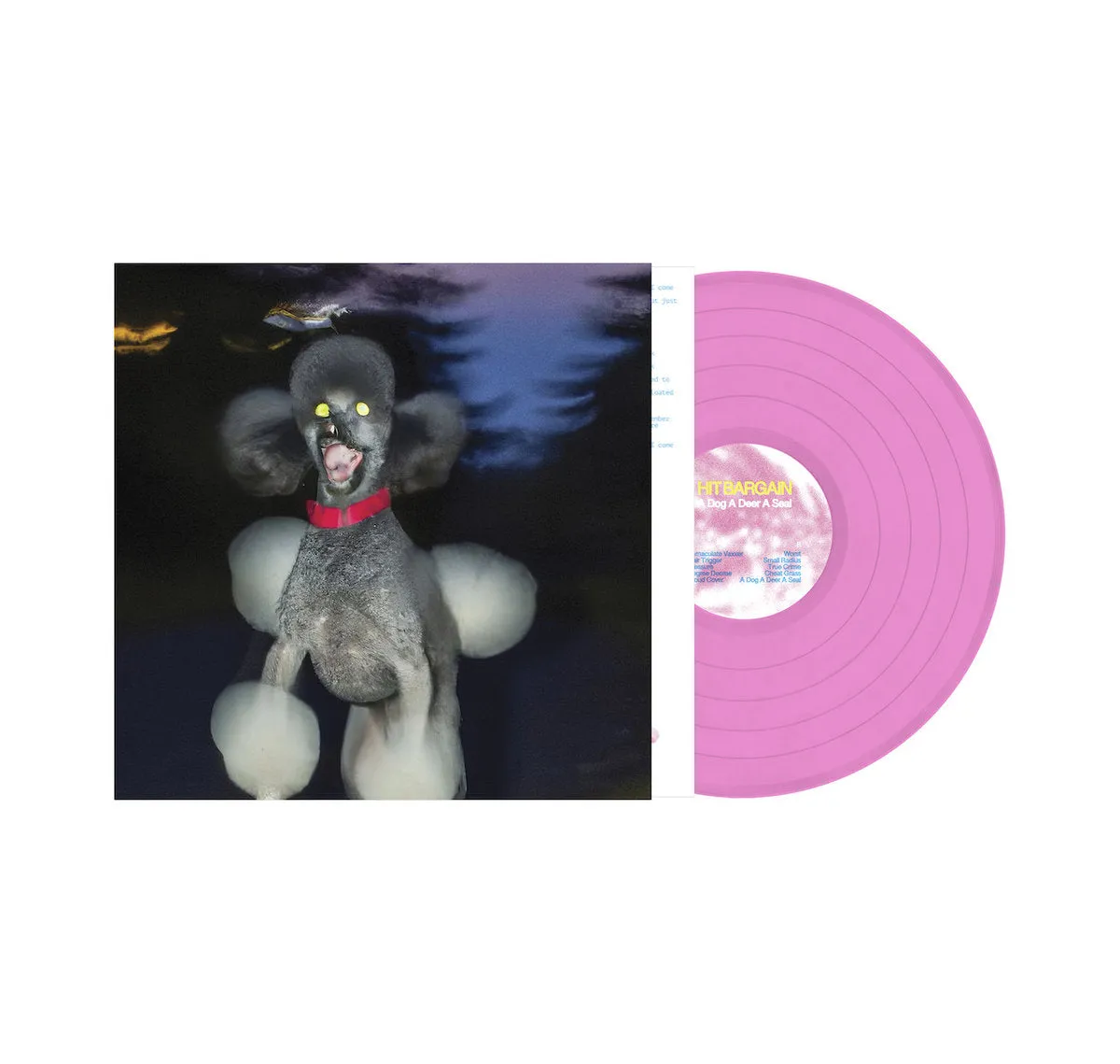 Hit Bargain / A DOG A DEER A SEAL [PINK VINYL] - New LP