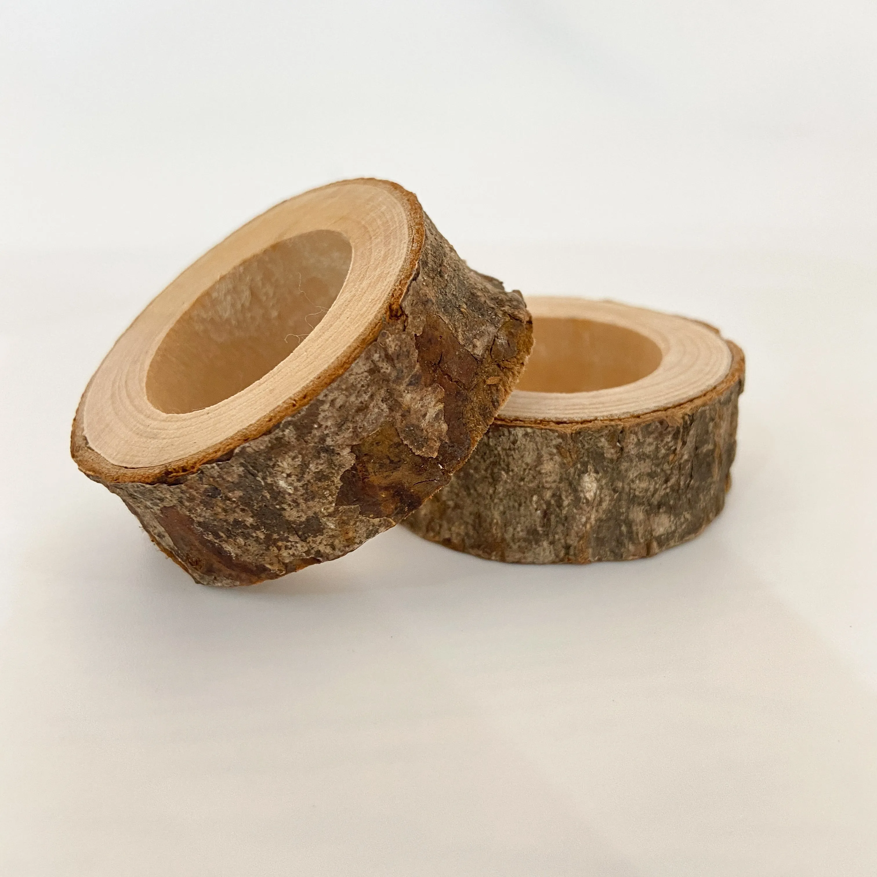 Hollow Tree Napkin Rings