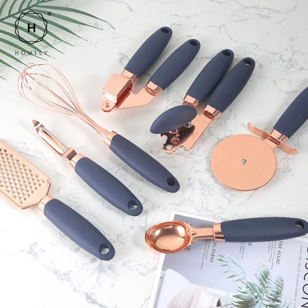 Homlly 7pcs Kitchen Gadget Set with Soft Touch Handles