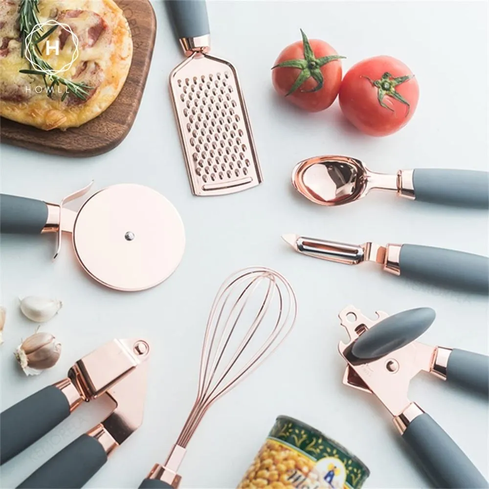 Homlly 7pcs Kitchen Gadget Set with Soft Touch Handles