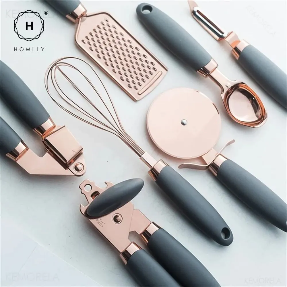 Homlly 7pcs Kitchen Gadget Set with Soft Touch Handles