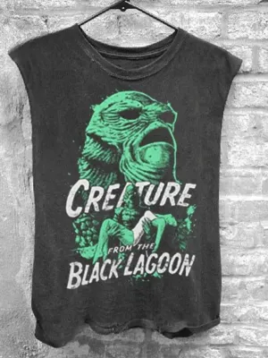 Horror Creature 100% Cotton Unisex Tank Top