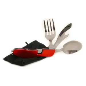 House Of Marbles Camping Knife/Fork/Spoon Set
